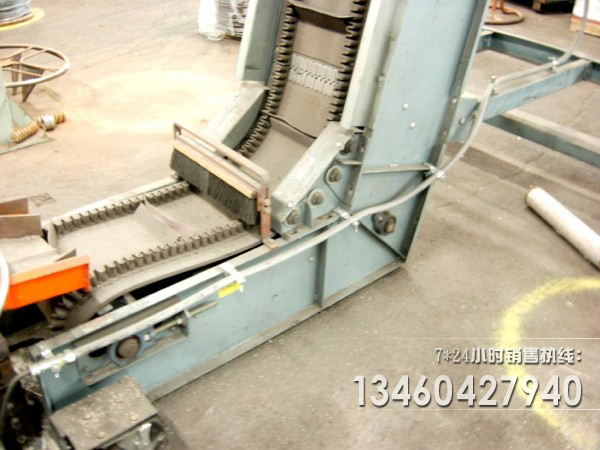 大傾角皮帶機直角拐角處展示