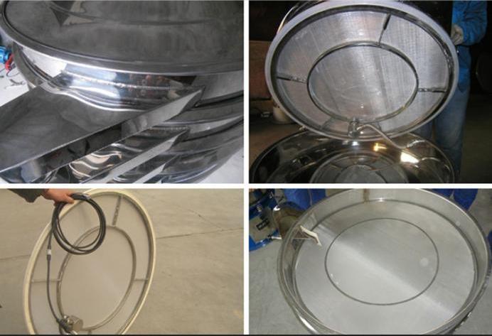 不銹鋼<a href='http://www.lunwenmx.com' title='振動(dòng)篩' target='_blank'>振動(dòng)篩</a>清理