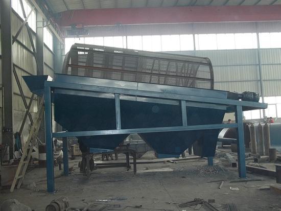 建筑垃圾、混凝土廢料專(zhuān)用滾筒篩分機(jī)介紹